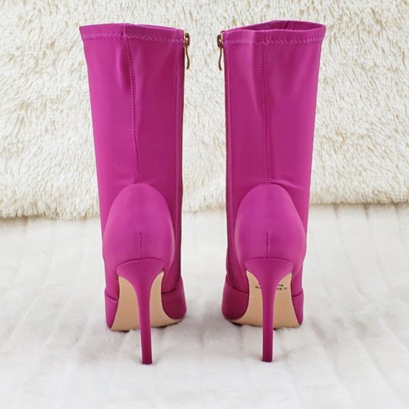 Berry Heeled Boots - Picture 7 of 12